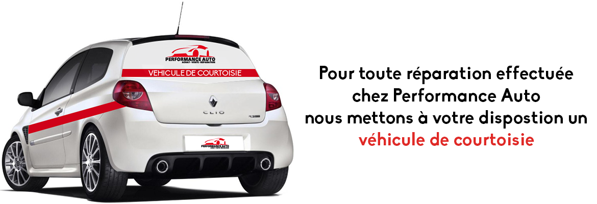 Voiture de courtoisie Performance Auto dans les Yvelines